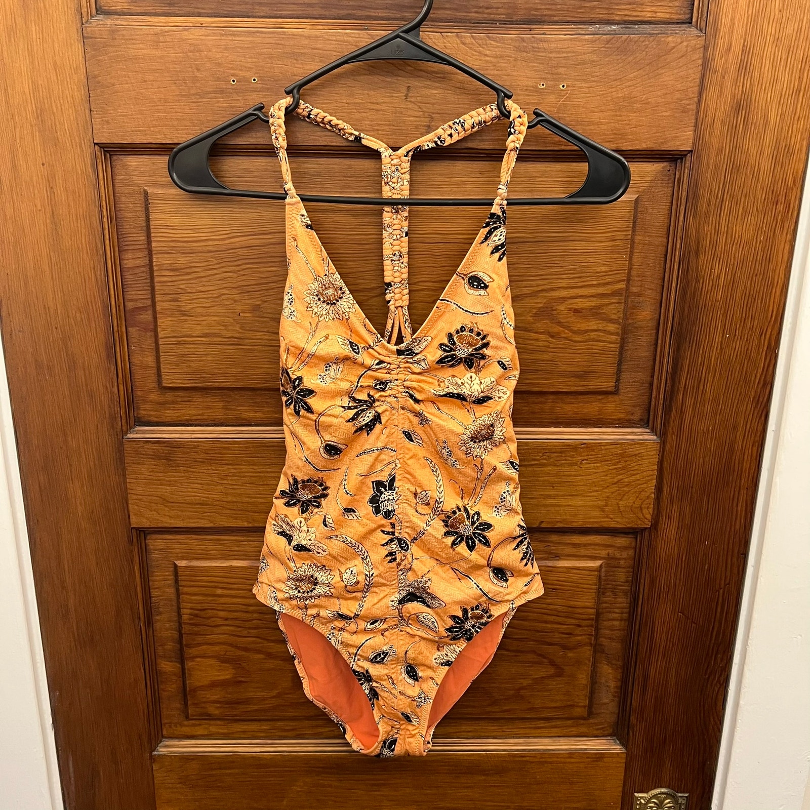 Ulla Johnson Madeira Racerback One-Piece Swimsuit In Primrose Sz P Women's $545